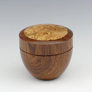 Bubinga and Elm Burl Box