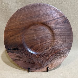 Walnut Crotch Platter