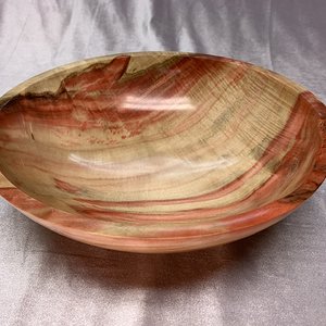 Flamed Box Elder Bowl