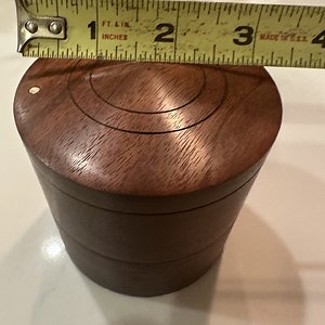 Walnut Salt & Pepper Cellar