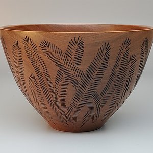 Cherry Fern Bowl