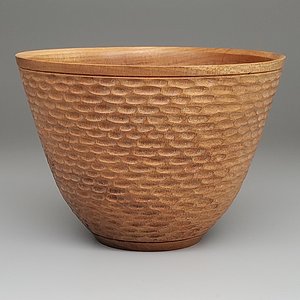 Tiny Textured Cherry Bowl