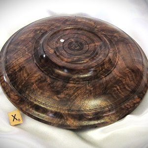 #2060 super curly Oregon Claro Walnut Burl bowl