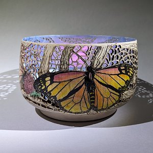 Pierced Butterfly Bowl