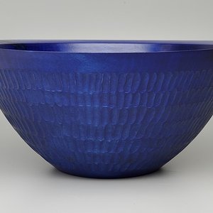 Carved Painted Bowl