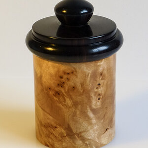 Horse Chestnut Burr and Blackwood box