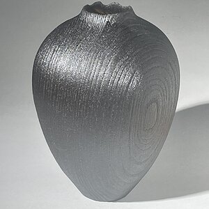 Flame Textured Hollow Form