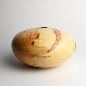 Flame box elder hollow form