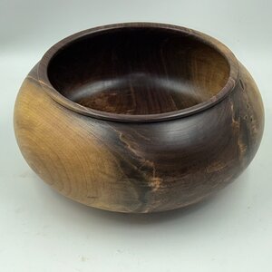 12” walnut bowl