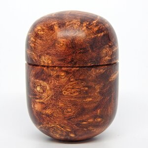 Honduras Rosewood Burl Capsule Box