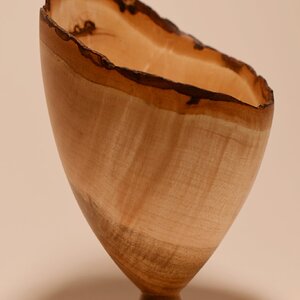Live Edge Maple Thin-Wall Bowl
