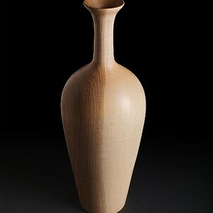 50/50 Vase-Hollow Form