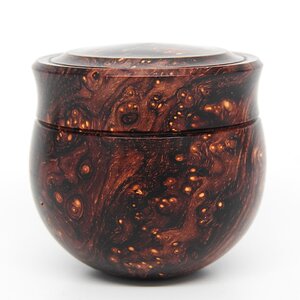 Cocobolo Burl Round Bottom Box