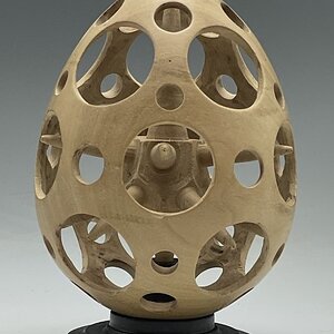 Egg with a star inside