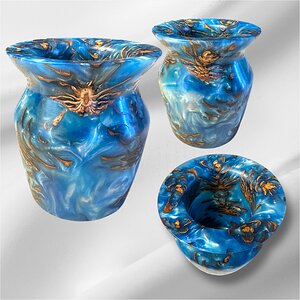 Blue vase