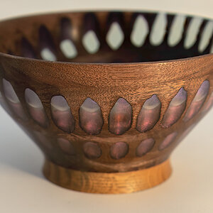 Turning a Flat Walnut Spiral into a Stunning 3D Resin Bowl