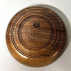 Walnut bowl bottom