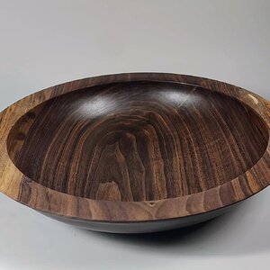 Media 'Walnut Bowl 12" x 3"' in category 'Member Galleries'