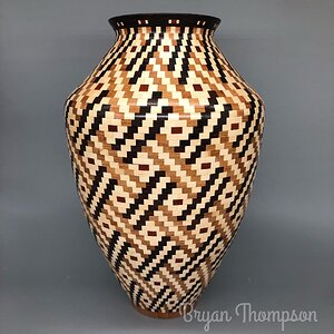 Basketweave Vase