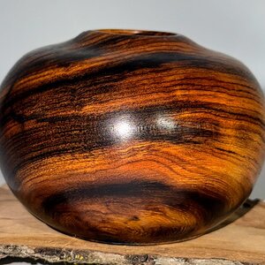 Desert Iron wood hollow form