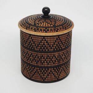 Basket Illusion Lidded Box