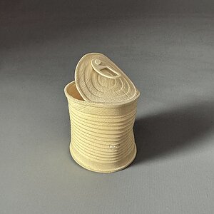 Fig wood tin can