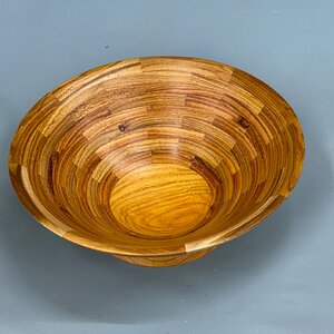 Segmented Canary wood