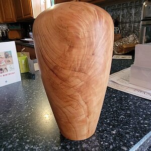 Cherry vase