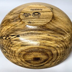 Hackberry bowl bottom