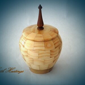 Pine Lidded Box
