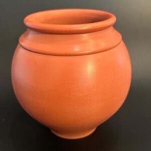 Maple ceramic style vessel