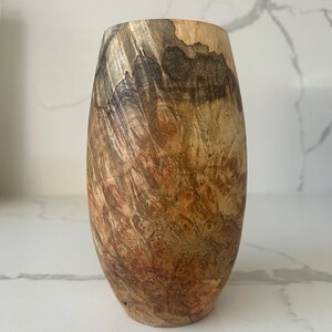 Silver Maple Vase