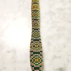 Green Basket Illusion Tool Handle