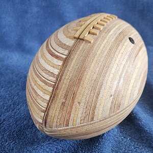 Maple plywood football
