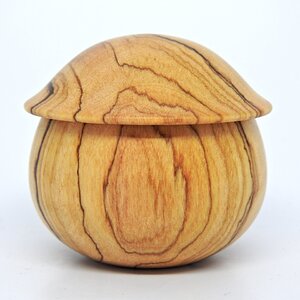 Wild Olivewood Sun Hat Box