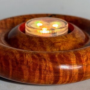 Maple light holder