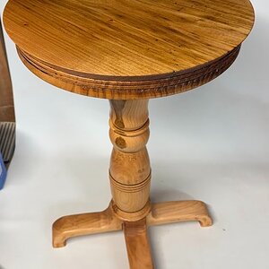 Butternut and cherry table