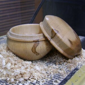 Sugar Maple Lidded box