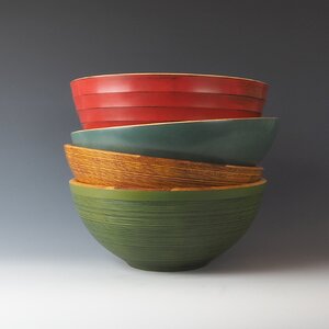 Painted salad bowls (2025)