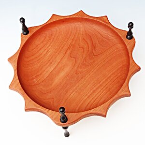 Finial bowl - top view