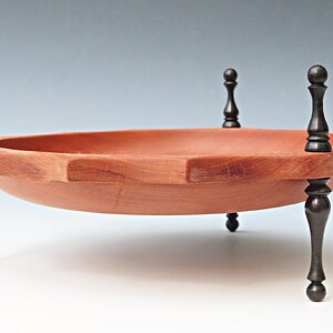 Finial bowl - side view