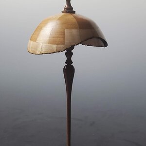 Segmented umbrella ornament