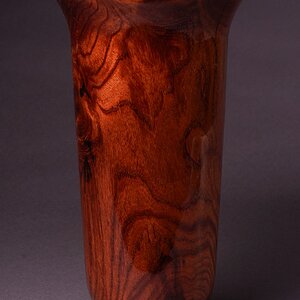 A walnut vase