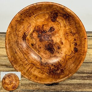 Cherry burl dish