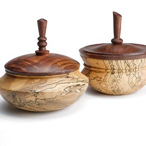 Spalted Sycamore & Walnut Boxes