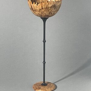 Natural Edge Goblet