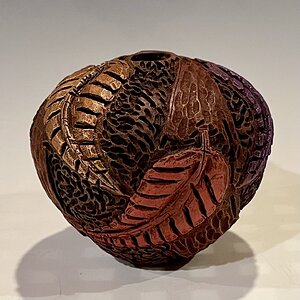 Small Cherry hollow form another view