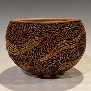 Cherry bowl - backside view
