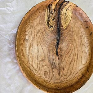 Oak platter