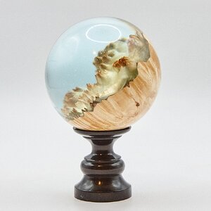 Epoxy resin sphere